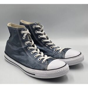 Converse Chuck Taylor All Star Metallic Blue Sneakers Mens 10.5 Womens 12.5